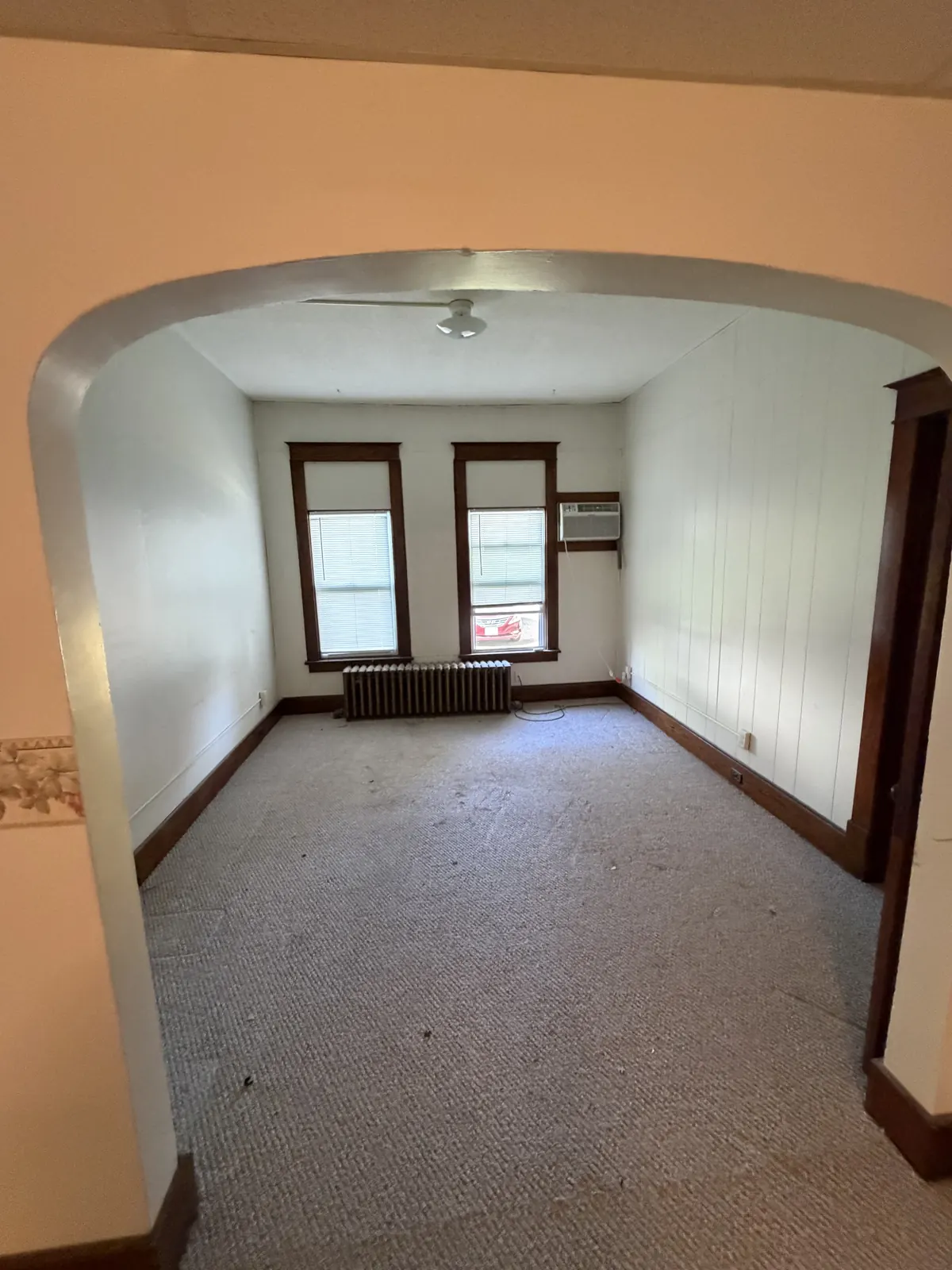 After the interior property cleanout
