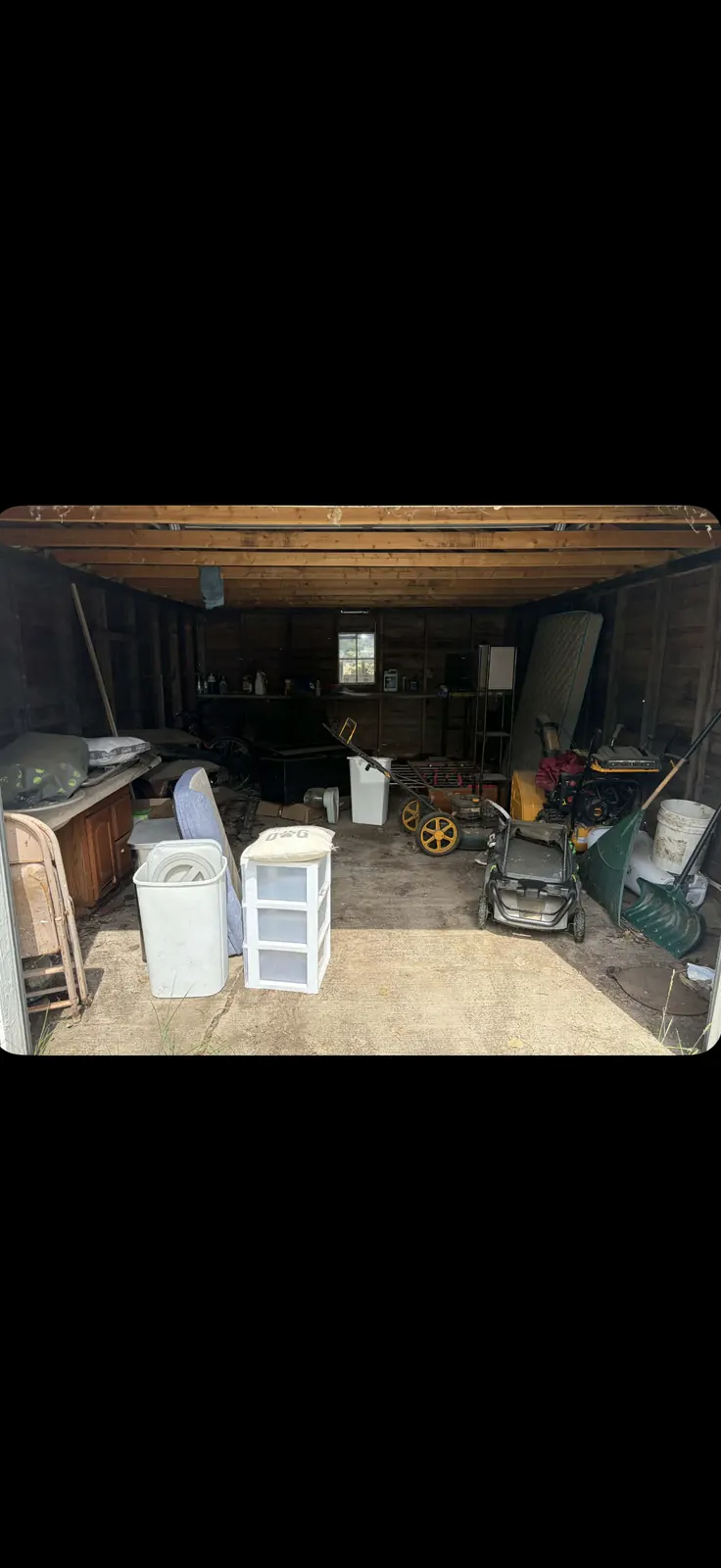 Before the junk removal