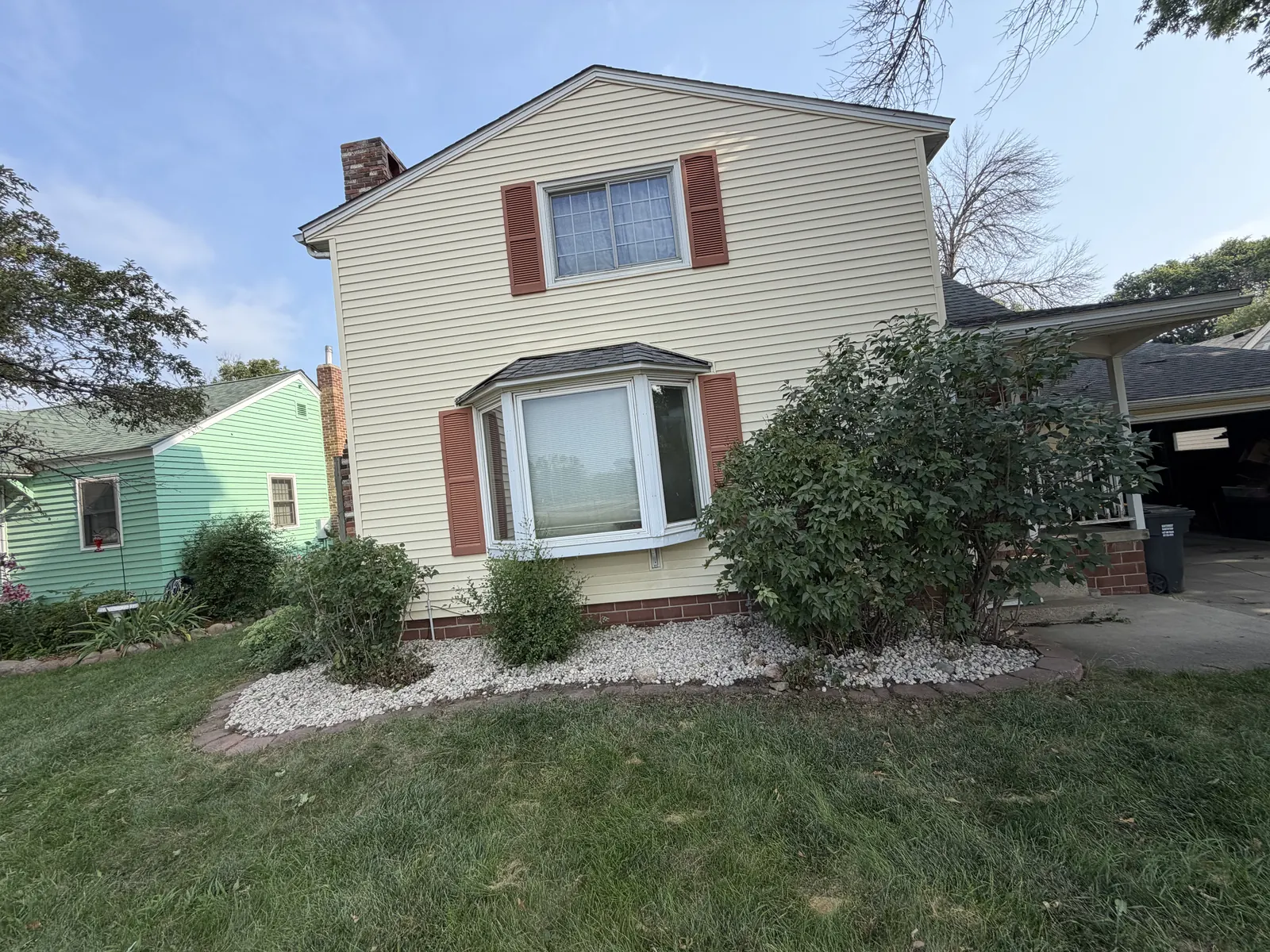 After the residential rock-bed cleanup